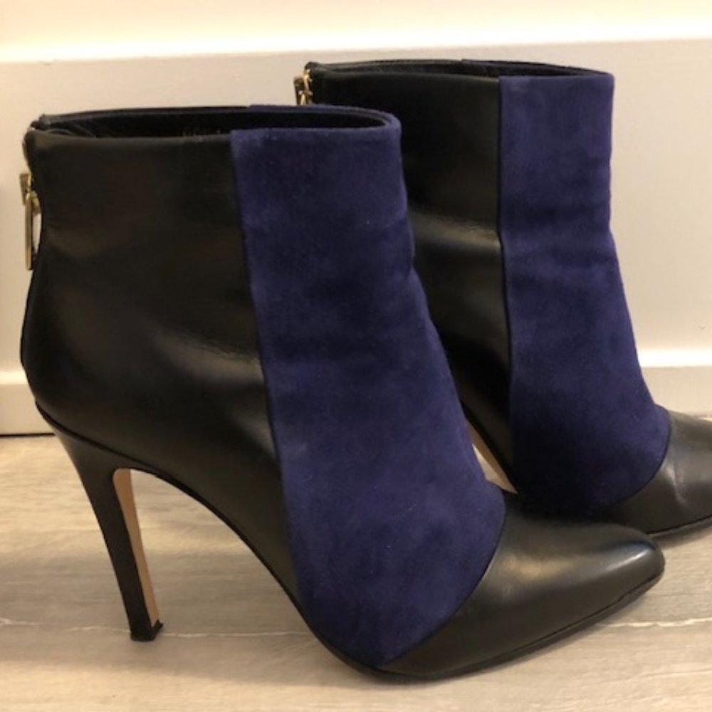 Grigiarancio Leather Ankle Boots